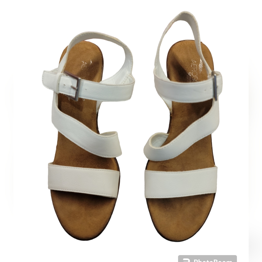 AEROSOLES Heel Rest Wedge Sandals - Picture 3 of 10
